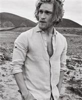 Superdry Mens Casual Linen Long Sleeve Shirt - XL Regular