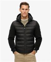 Superdry Mens Hooded Storm Fleece Bomber - S Regular