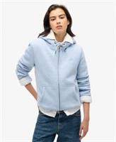 Superdry Womens Essential Borg Lined Zip Hoodie - 14 Regular