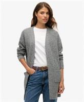 Superdry Womens Essential Long Knit Cardigan - 6-8 Regular