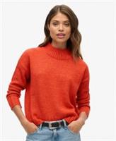 Superdry Womens Essential Mock Neck Jumper - 12 Regular