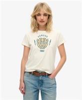 Superdry Womens Superdry Womens X Komodo Tiger Fitted T-Shirt - 10 Regular
