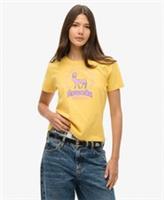 Superdry Womens Superdry Womens X Komodo Ashram Fitted T-Shirt - 12 Regular
