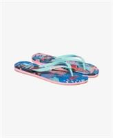 Superdry Womens Printed Flip Flops Size 3-4