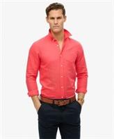 Superdry Mens Cotton Linen Long Sleeve Shirt - M Regular