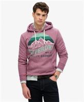 Superdry Mens Core Logo Great Outdoors Relaxed Hoodie - S Regular
