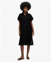 Superdry Womens Oversized Midi Shirt Dress - 8 Regular