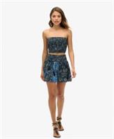 Superdry Womens Paisley Print Mini Skirt - 8 Regular