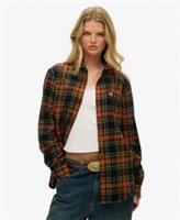 Superdry Womens Oversized Long Sleeve Cotton Lumberjack Shirt - XXL Regular