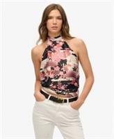 Superdry Womens Jacquard Halter Top - 12 Regular