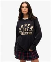 Superdry Womens Oversized Vintage Athletic Long Sleeve Top - XL Regular