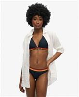 Superdry Womens Vintage Logo Triangle Bikini Top - 12 Regular