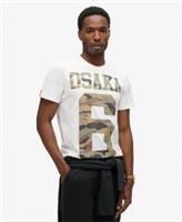 Superdry Mens Osaka 6 Camo Standard T-Shirt - L Regular