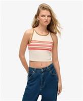 Superdry Womens Vintage Stripe Surf Tank Top - 16 Regular