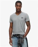 Superdry Mens Organic Cotton Classic V-Neck T-Shirt - S Regular