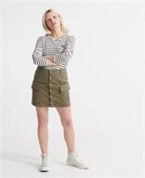 Superdry Womens Alchemy Cargo Mini Skirt Size 8 - 8 Regular