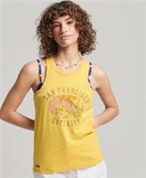 Superdry Womens Vintage City Souvenir Vest - 14 Regular