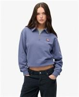 Superdry Womens Athletic Collared Half Zip Jumper - 16 Regular