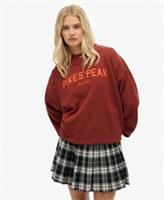Superdry Womens Outdoor Location Loose Crew Sweatshirt - 8 Regular