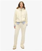Superdry Womens Velour Wide Leg Joggers - 10 Regular