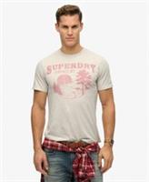 Superdry Mens Lo-Fi Outdoor Mono Relaxed T-Shirt - L Regular
