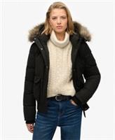 Superdry Womens Everest Microfibre Ella Bomber Jacket - 14 Regular