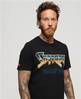 Superdry Mens 70S Rock Graphic Band T-Shirt - S Regular