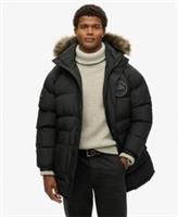 Superdry Mens Everest Longline Baffled Parka Jacket - L Regular