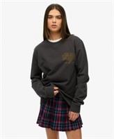 Superdry Womens Oversized Copper Label Workwear Crew Sweatshirt - XL Regular