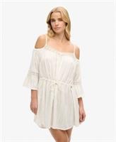 Superdry Womens Cold Shoulder Mini Dress - 10 Regular