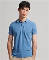Superdry Mens Organic Cotton Vintage Washed Pique Polo Size S - S Regular