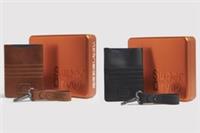 Superdry Mens Leather Travel Wallet Set Size 1Size
