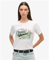 Superdry Womens Real Originals Floral T-Shirt Size 10 - 10 Regular