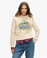 Superdry Womens Floral Hoodie - 8 Regular
