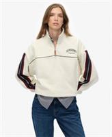 Superdry Womens Country Club Tape Henley Jumper - 10 Regular