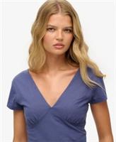 Superdry Womens Cap Sleeve Corset Top - 6 Regular