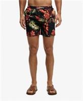 Superdry Mens Hawaiian Print 16-Inch Swim Shorts - M Regular