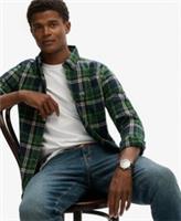 Superdry Mens Long Sleeve Cotton Lumberjack Shirt - M Regular