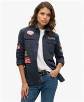 Superdry Womens Long Sleeve Scout Shirt - 8 Regular