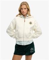 Superdry Womens Country Club Zip Hoodie - 8 Regular