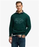Superdry Mens The Merchant Store - Vintage Print Sweatshirt - M Regular