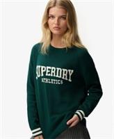 Superdry Womens Slouchy Intarsia Graphic Knitted Jumper - 6 Regular