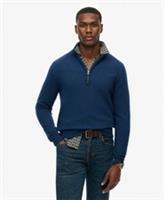 Superdry Mens Wool Blend Half Zip Jumper - M Regular