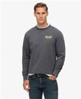 Superdry Mens Heritage Tab Loose Crew Sweatshirt - L Regular