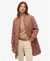 Superdry Womens Longline Quilted Liner Jacket - 8 Regular