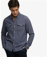 Superdry Mens The Merchant Store- Lite Long Sleeve Shirt - L Regular