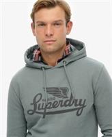 Superdry Mens Heritage Brand Relaxed Hoodie - S Regular