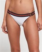 Superdry Womens Crest Logo Fixed Tri Bikini Bottom - 12 Regular