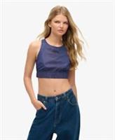 Superdry Womens Limited Edition Sdx Reflective Crop Top - S/M Regular