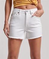 Superdry Womens Vintage Mid Rise Slim Shorts - NA Regular